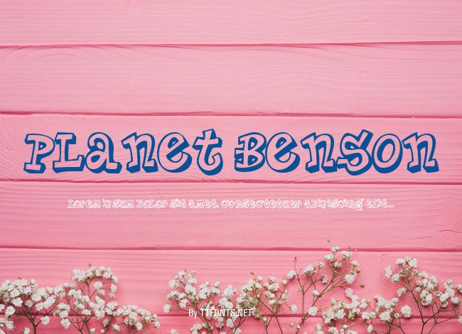 Planet Benson example